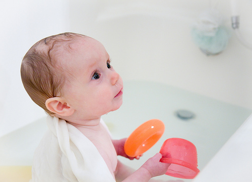 Baby Bath Time