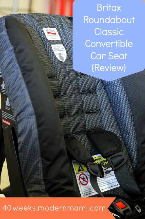 Britax Roundabout 50 Classic Convertible Car Seat Review