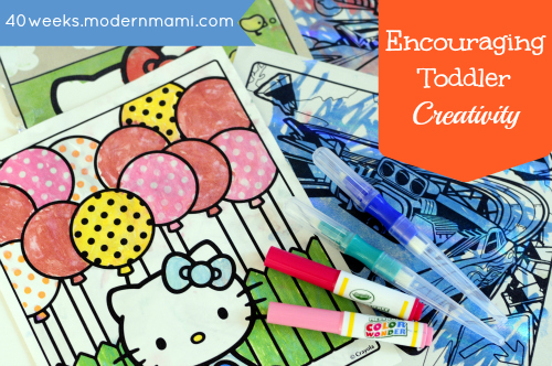 Encouraging Toddler Creativity